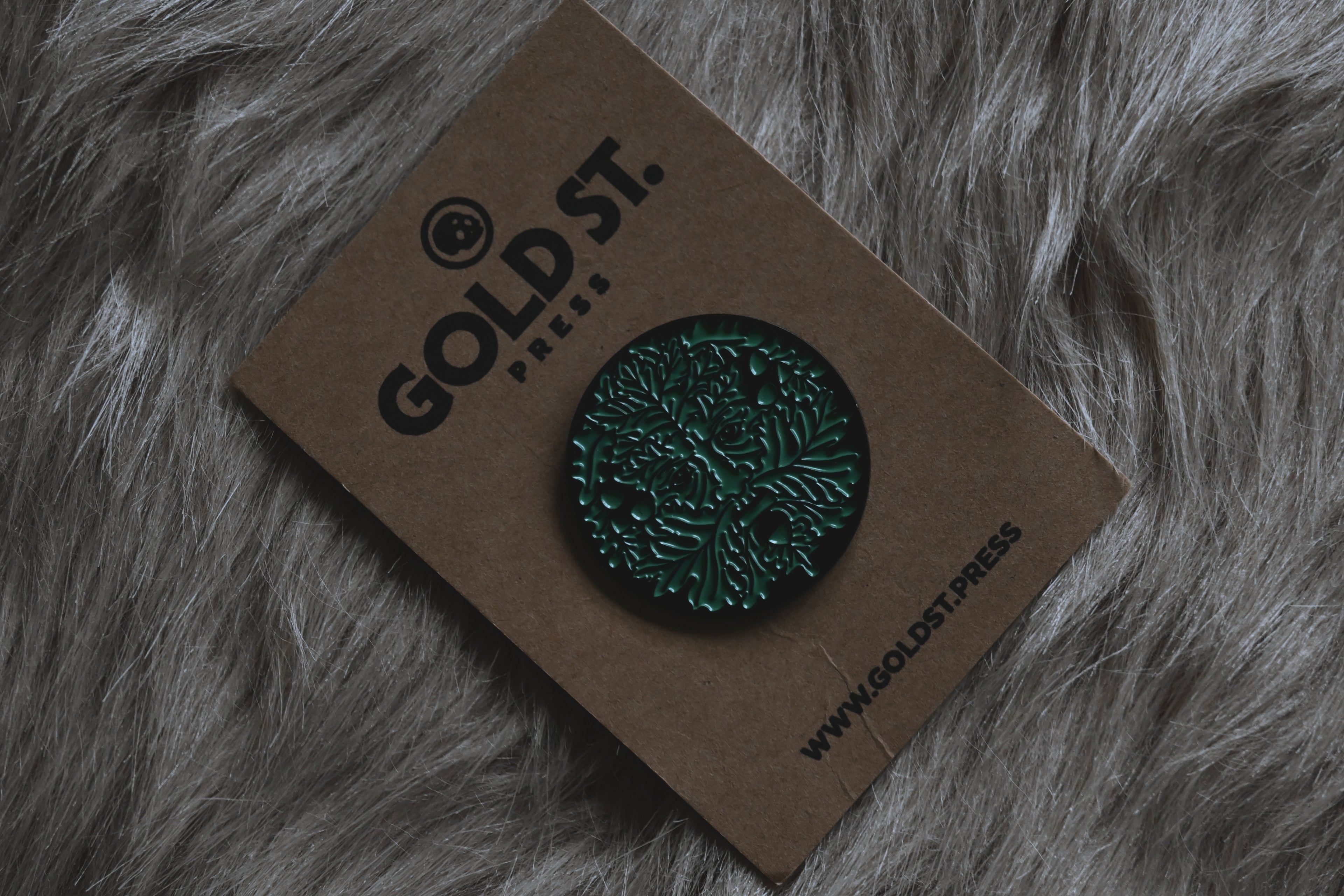 The Wild Green Man Badge