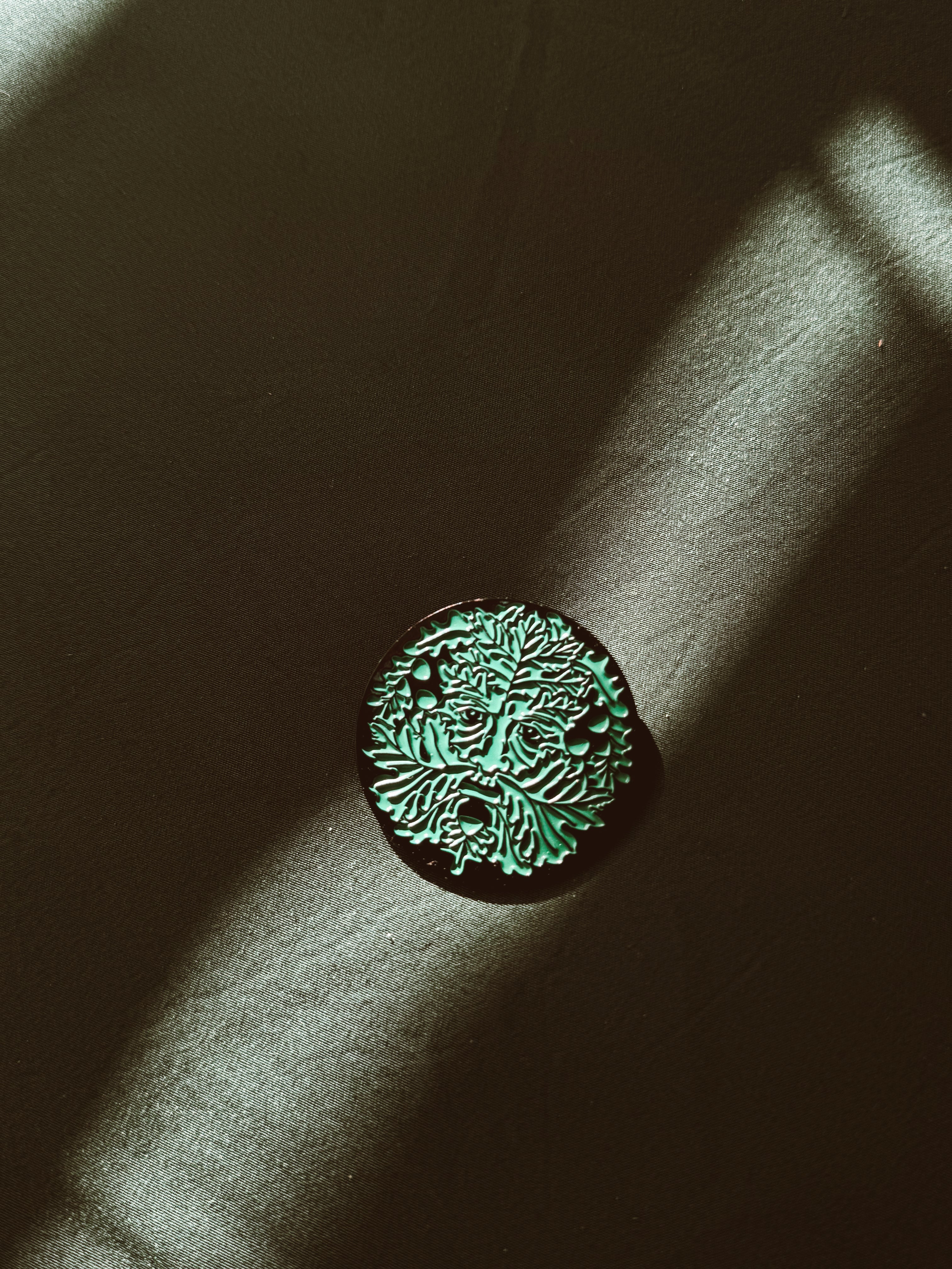 The Wild Green Man Badge