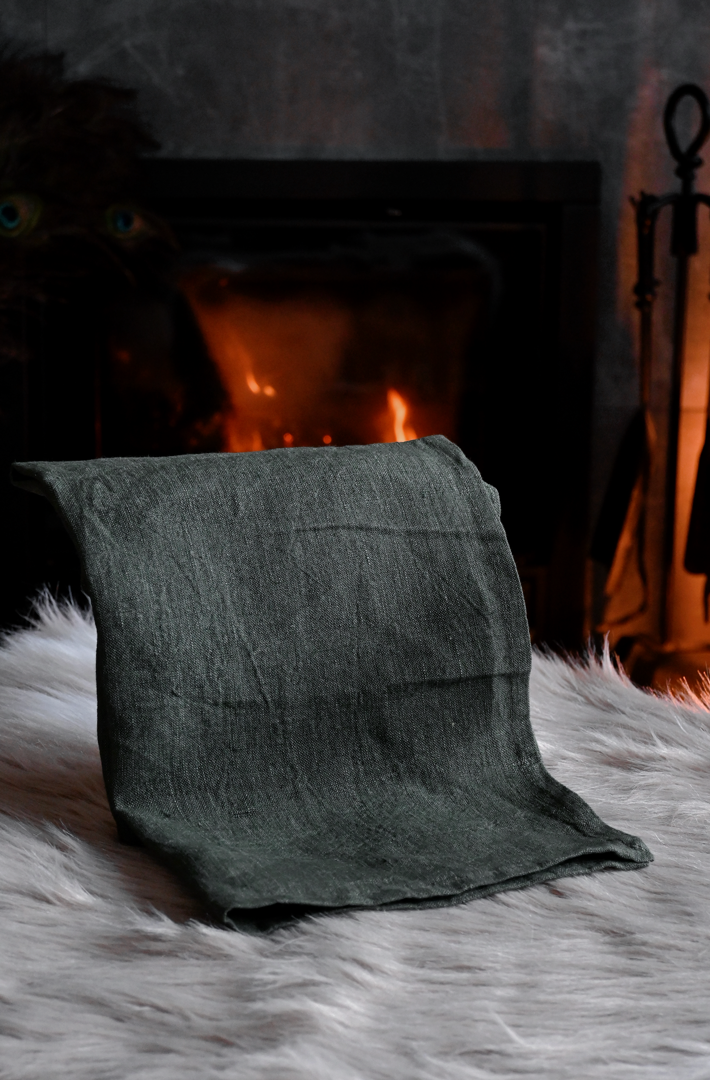 Belgian Flax Stone Washed Tea Towels