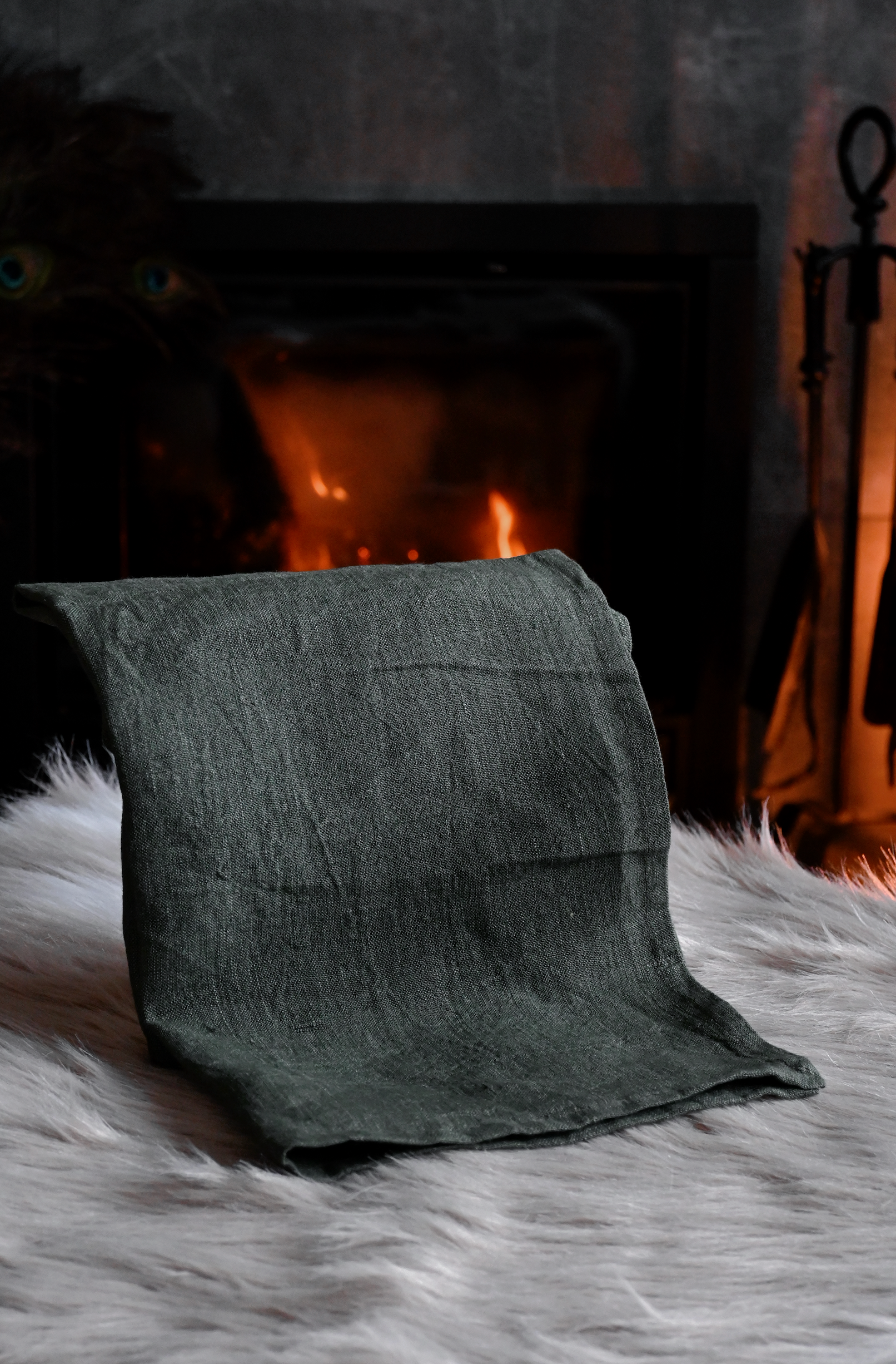 Belgian Flax Stone Washed Tea Towels
